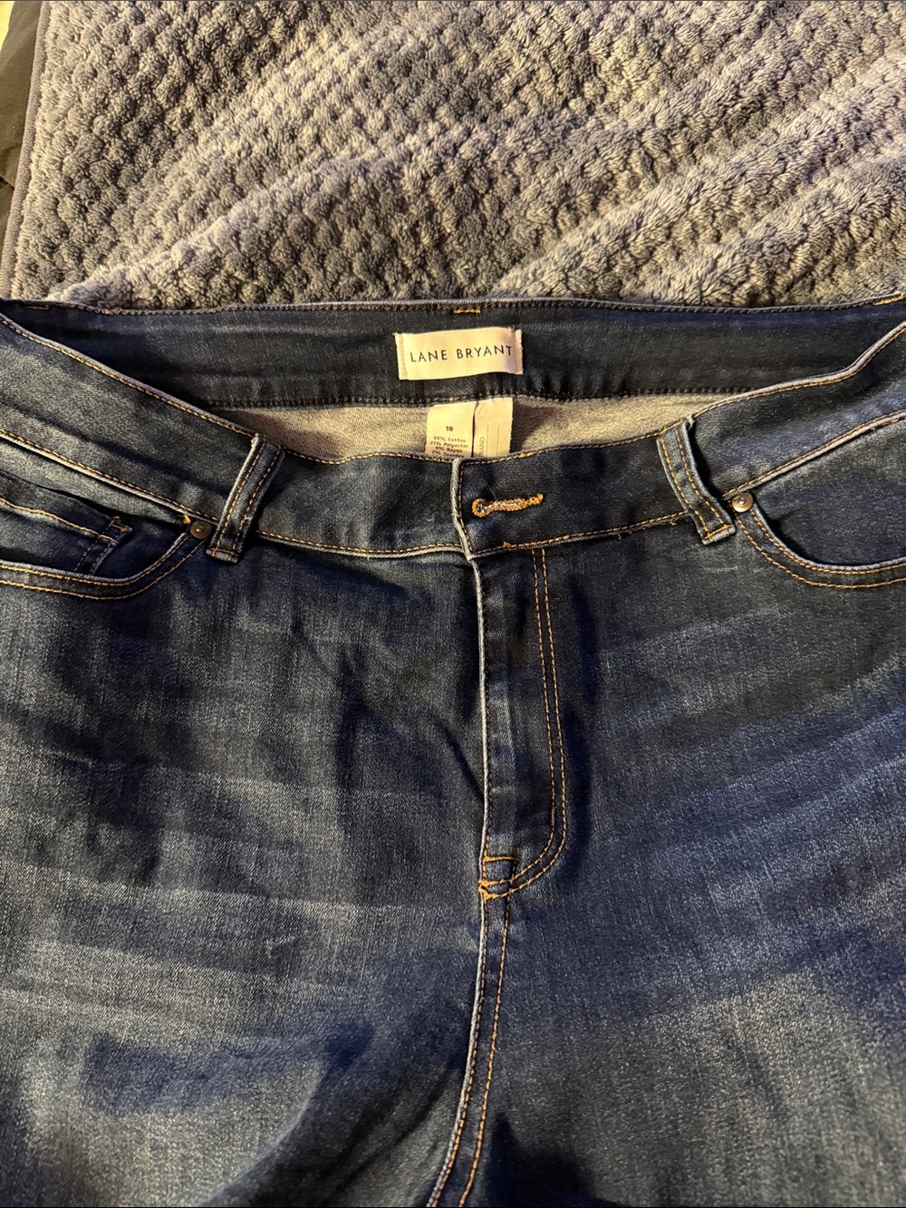 Lane Bryant curvy fit high rise boot cut size 18